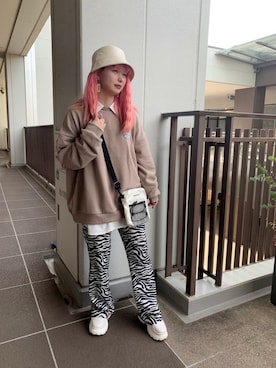 KURO🖤さん（レディース・160cm）の春コーディネート