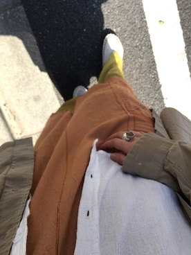 「ZURI（ズリ）のアイテム」を使った、m.sさん（レディース・160cm）の春コーディネート