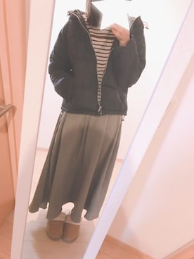 「pairpair」｜「アイテム（ブルゾン）」を使った、hii_tonさん（レディース・165cm）の春コーディネート