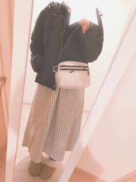 「pairpair」｜「アイテム（ブルゾン）」を使った、hii_tonさん（レディース・165cm）の春コーディネート