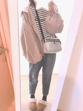 「平成最後のWEARISTAセンバツ」｜「アイテム（マウンテンパーカー）」を使った、hii_tonさん（レディース・165cm）の春コーディネート