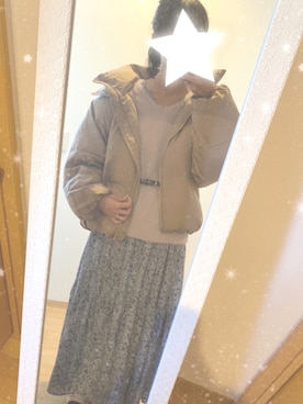 「RAG MACHINE（ラグマシーン）のアイテム（ジャケット/アウター）」を使った、hii_tonさん（レディース・165cm）の冬コーディネート