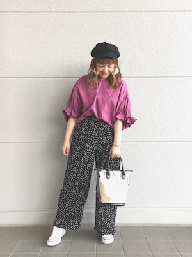 Rinaさん（レディース・158cm）の春コーディネート