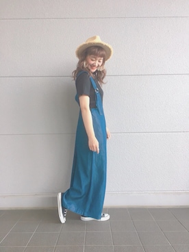 Rinaさん（レディース・158cm）の春コーディネート