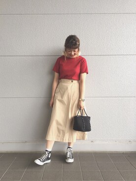 Rinaさん（レディース・158cm）の夏コーディネート