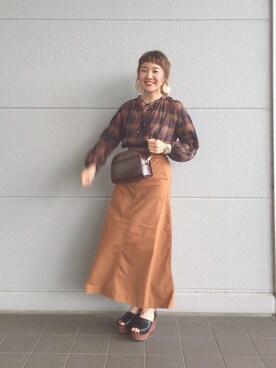 Rinaさん(レディース・158cm)の夏コーディネート