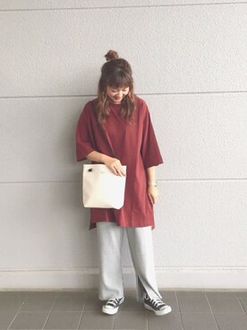 Rinaさん（レディース・158cm）の夏コーディネート