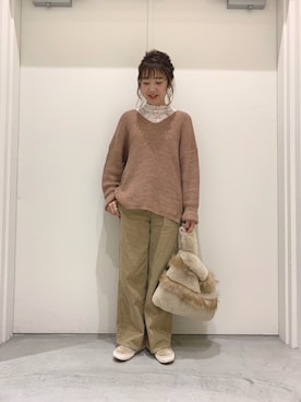 Rinaさん(レディース・158cm)の秋コーディネート
