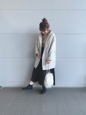 Rinaさん（レディース・158cm）の秋コーディネート