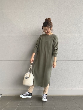 Rinaさん（レディース・158cm）の秋コーディネート
