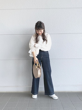 Rinaさん（レディース・161cm）の冬コーディネート