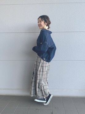 Rinaさん(レディース・161cm)の春コーディネート
