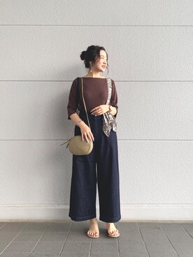 Rinaさん（レディース・161cm）の夏コーディネート