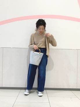 Rinaさん（レディース・161cm）の春コーディネート