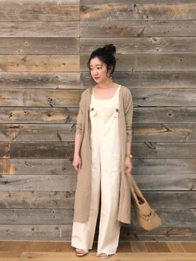 Rinaさん(レディース・161cm)の春コーディネート