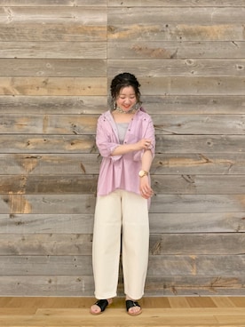 Rinaさん(レディース・161cm)の春コーディネート