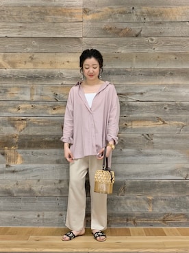 Rinaさん(レディース・161cm)の春コーディネート