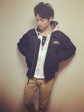 HIROKIANDOさん（メンズ・170cm）の春コーディネート