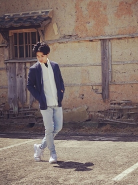 HIROKIANDOさん（メンズ・169cm）の春コーディネート