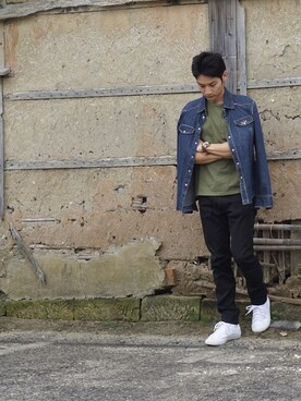 「24SURF_（トゥーフォーサーフ）のアイテム」を使った、HIROKIANDOさん（メンズ・169cm）の秋コーディネート