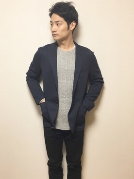 HIROKIANDOさん（メンズ・169cm）の冬コーディネート