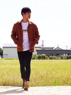 HIROKIANDOさん（メンズ・169cm）の秋コーディネート