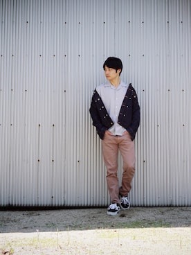 HIROKIANDOさん(メンズ・169cm)の春コーディネート