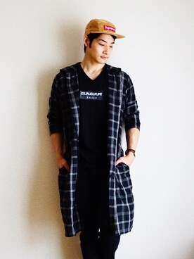 HIROKIANDOさん(メンズ・169cm)の夏コーディネート