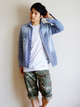 HIROKIANDOさん（メンズ・169cm）の夏コーディネート