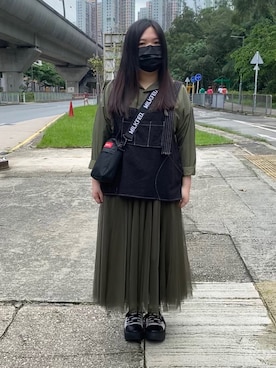 「WORKERS」｜arielwearsさん（レディース・154cm）の夏コーディネート