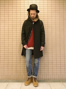 NOR'EASTERLY | L/S WIDE NECK(ニット/セーター)