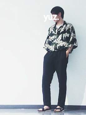 yuz.さん（メンズ・170cm）の夏コーディネート