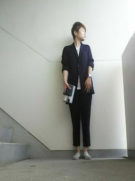 JUNNさん（メンズ・152cm）の秋コーディネート