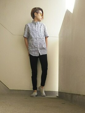 JUNNさん（メンズ・160cm）の夏コーディネート