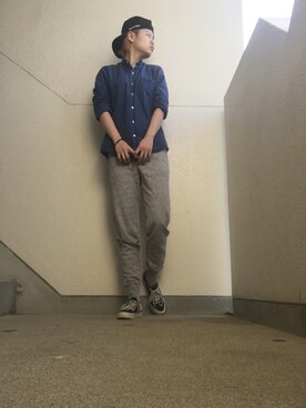 JUNNさん（メンズ・160cm）の秋コーディネート