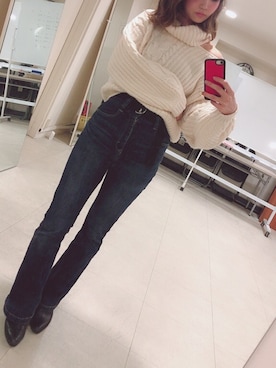 優花さん(レディース・167cm)の冬コーディネート