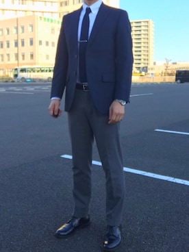 YmStさん（メンズ・171cm）の春コーディネート