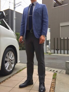 YmStさん（メンズ・171cm）の春コーディネート