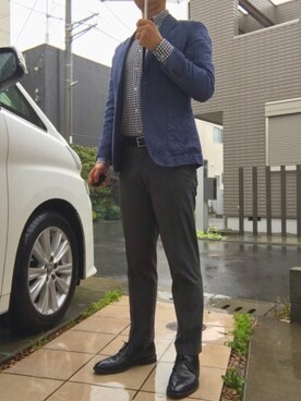 YmStさん（メンズ・171cm）の春コーディネート