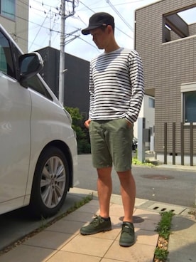 YmStさん（メンズ・171cm）の夏コーディネート