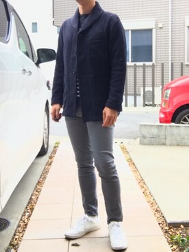 YmStさん（メンズ・171cm）の秋コーディネート