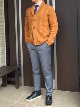 YmStさん（メンズ・171cm）の冬コーディネート