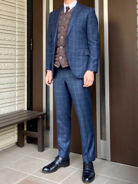 YmStさん(メンズ・171cm)の春コーディネート