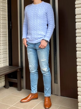 YmStさん(メンズ・171cm)の春コーディネート