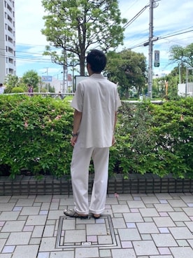 「CAMINANDO（カミナンド）のアイテム」を使った、shiraishi0601さん（メンズ・175cm）の春コーディネート