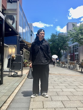 「Sweep!!（スウィープ）のアイテム」を使った、masaさん（メンズ・166cm）の春コーディネート