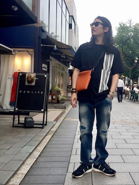 「ennerre（エネーレ）のアイテム」を使った、masaさん（メンズ・166cm）の夏コーディネート