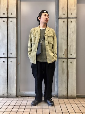 「capri（カプリ）のアイテム」を使った、masaさん（メンズ・166cm）の夏コーディネート