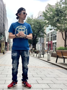 masaさん（メンズ・166cm）の夏コーディネート