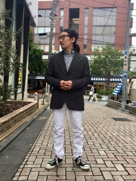 「Sweep!!（スウィープ）のアイテム」を使った、masaさん（メンズ・166cm）の秋コーディネート